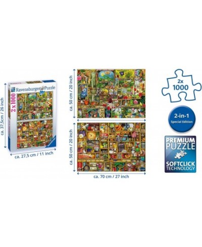 Colin Thompson 2X 1000 Piece Jigsaw Puzzles for Adults & Kids Age 14 Up [Amazon Exclusive] $67.24 - Board Games