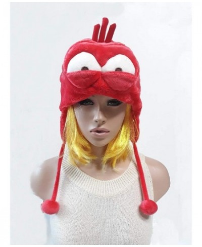 Cartoon Larva red Doll Figure Hat Cap Earmuffs Pretend Play Costume Incredible Comic Show Larva $27.77 - Kids' Dress-Up Acces...