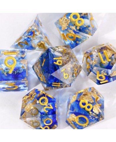 7 Pieces Polyhedral Dice Set with Metal Box DND Dice for RPG Table Board Roll Playing Game $36.97 - Game Accessories