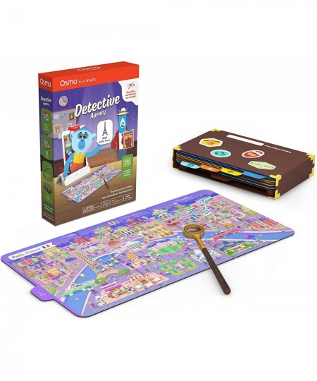 Detective Agency - Ages 5-12 - Solve Global Mysteries - Educational Learning Games - STEM Toy - Gifts for Kids Boy & Girl - A...