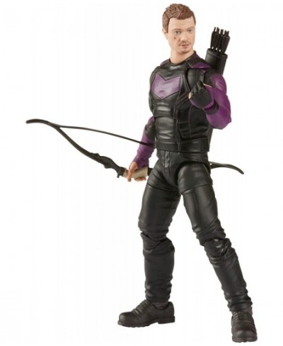 Marvel Legends Series MCU Disney Plus Marvel’s Hawkeye Action Figure 6-inch Collectible Toy 4 Accessories and 1 Build-A-Figur...