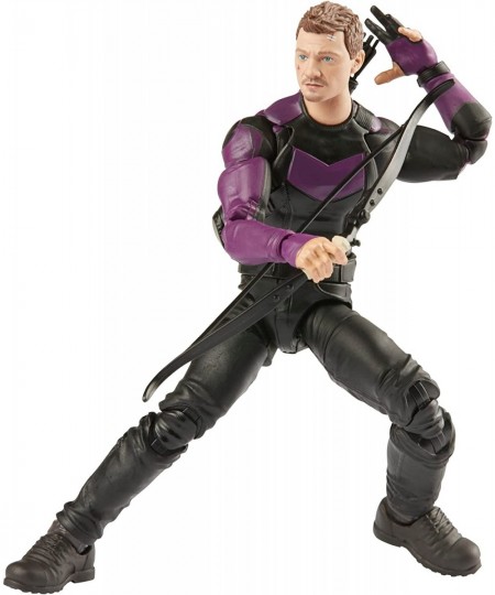 Marvel Legends Series MCU Disney Plus Marvel’s Hawkeye Action Figure 6-inch Collectible Toy 4 Accessories and 1 Build-A-Figur...