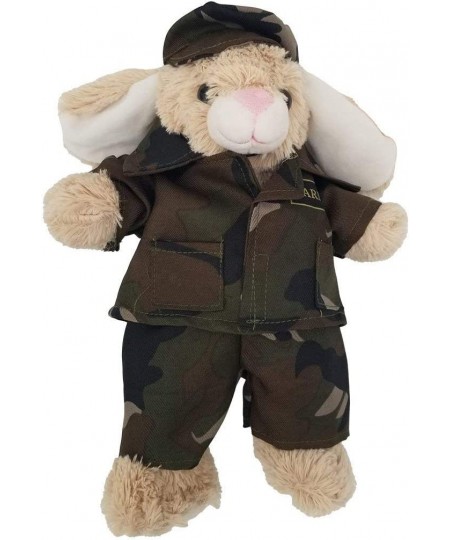 Stuffed Animals Plush Toy Outfit – Army Green Outfit w/Hat 8” $17.96 - Stuffed Animal Clothing & Accessories