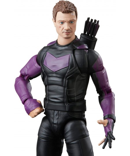 Marvel Legends Series MCU Disney Plus Marvel’s Hawkeye Action Figure 6-inch Collectible Toy 4 Accessories and 1 Build-A-Figur...