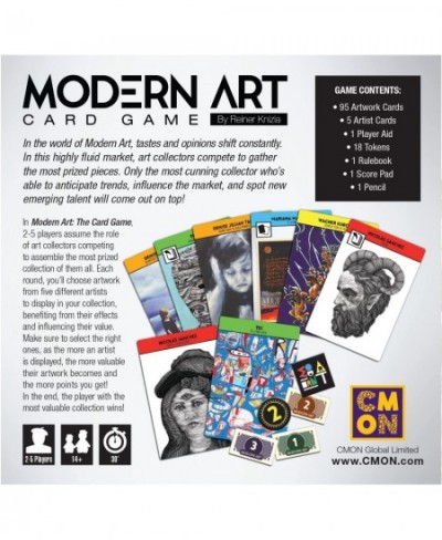 Modern Art: The Card Game Various (MDC001) $34.91 - Card Games