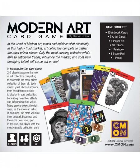 Modern Art: The Card Game Various (MDC001) $34.91 - Card Games