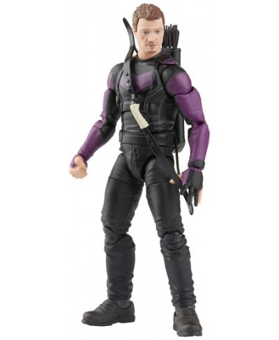 Marvel Legends Series MCU Disney Plus Marvel’s Hawkeye Action Figure 6-inch Collectible Toy 4 Accessories and 1 Build-A-Figur...