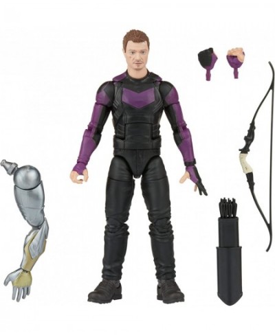 Marvel Legends Series MCU Disney Plus Marvel’s Hawkeye Action Figure 6-inch Collectible Toy 4 Accessories and 1 Build-A-Figur...