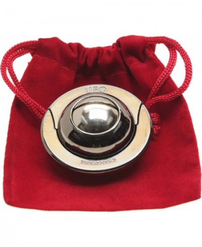 UFO Hanayama Brain Teaser Puzzle New 2019 Release Level 4 Difficulty Rating RED Velveteen Drawstring Pouch Bundled $33.81 - B...