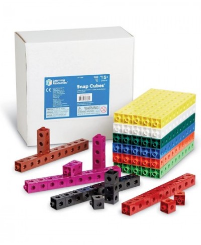 Snap Cubes Educational Counting Toy Set of 500 Cubes Ages 5+ $92.03 - Early Development & Activity Toys