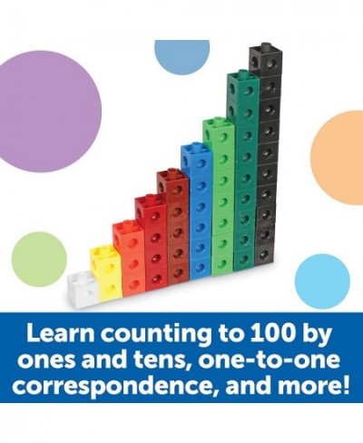 Snap Cubes Educational Counting Toy Set of 500 Cubes Ages 5+ $92.03 - Early Development & Activity Toys