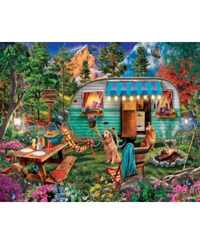 Puzzles - Campers - 1000 Piece Puzzle $34.82 - Jigsaw Puzzles