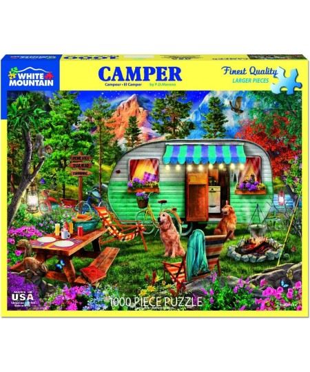 Puzzles - Campers - 1000 Piece Puzzle $34.82 - Jigsaw Puzzles