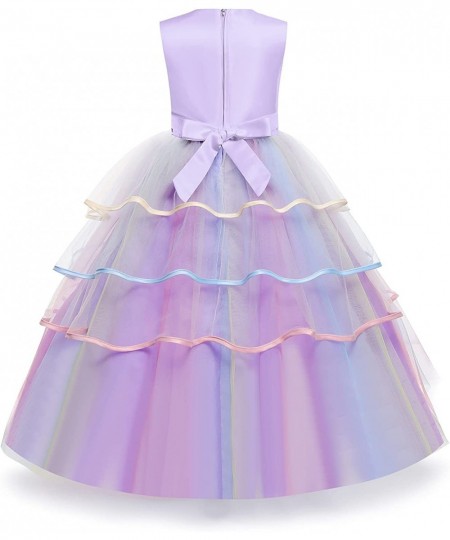 Princess Unicorn Dress for Girls - Unicorn Costume with Headband Birthday Pageant Halloween Party Dresses Up 3-12Y $50.06 - K...