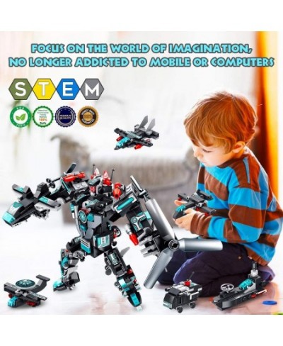 STEM Robot Building Toys 577 PCS Construction Toys 25-in-1 STEM Toys for 6 Year Old Boys Creative Building Bricks Engineering...