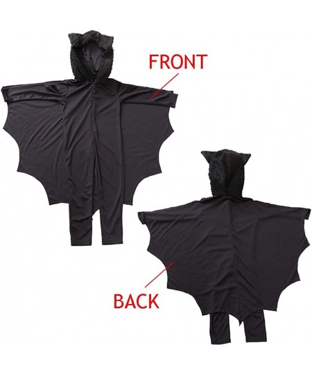 Kids Unisex Vampire Bat Costume Halloween Party Animal Cosplay Outfits for Boys&Girls $33.38 - Kids' Costumes