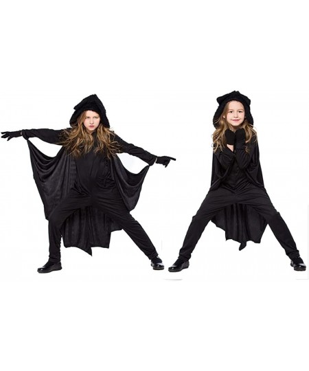 Kids Unisex Vampire Bat Costume Halloween Party Animal Cosplay Outfits for Boys&Girls $33.38 - Kids' Costumes