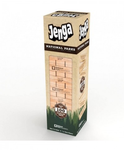 JENGA National Parks | Classic Jenga Wooden Block Game with a National Parks Theme | Perfect Travel Game for Families | Celeb...