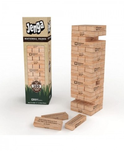 JENGA National Parks | Classic Jenga Wooden Block Game with a National Parks Theme | Perfect Travel Game for Families | Celeb...