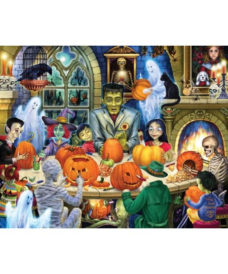 Haunted House Party Jigsaw Puzzle 1000 Piece $31.07 - Jigsaw Puzzles