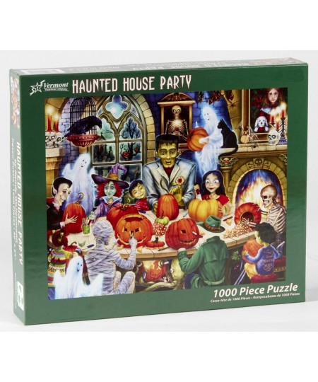 Haunted House Party Jigsaw Puzzle 1000 Piece $31.07 - Jigsaw Puzzles