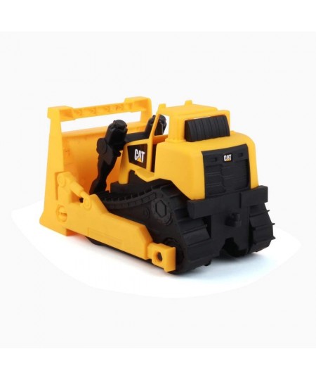 Cat Construction 10 Inch Plastic Bulldozer Toy $18.37 - Kids' Play Construction Vehicles