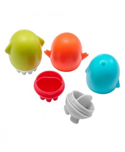 Spurt Squirties Baby Bath Toys Blue Orange and Green Pack of 3 $35.30 - Bathtub Toys