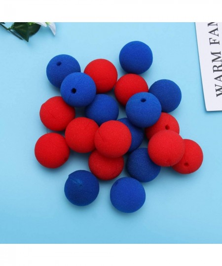 Clown Noses Novelty Foam Clown Noses for Halloween Christmas Costume Party Red and Blue Pack of 40 $27.50 - Kids' Dress-Up Ac...