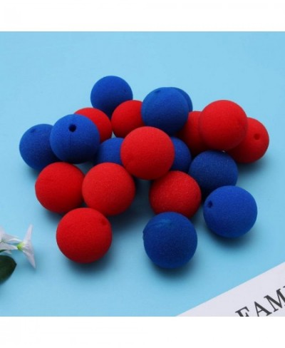 Clown Noses Novelty Foam Clown Noses for Halloween Christmas Costume Party Red and Blue Pack of 40 $27.50 - Kids' Dress-Up Ac...