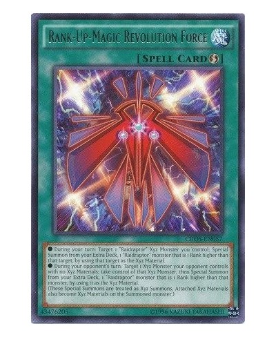 Rank-Up-Magic Revolution Force (CROS-EN057) - Crossed Souls - Unlimited Edition - Rare $12.18 - Card Games