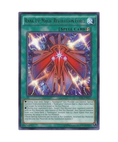 Rank-Up-Magic Revolution Force (CROS-EN057) - Crossed Souls - Unlimited Edition - Rare $12.18 - Card Games