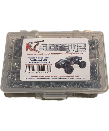 RCScrewZ Stainless Screw Kit tra079 Compatible with Traxxas 8s 77086-4 $82.88 - Remote & App Controlled Vehicles