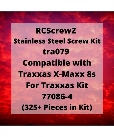 RCScrewZ Stainless Screw Kit tra079 Compatible with Traxxas 8s 77086-4 $82.88 - Remote & App Controlled Vehicles