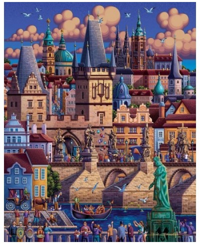 Dowdle Jigsaw Puzzle - Prague - 500 Piece $40.55 - Jigsaw Puzzles