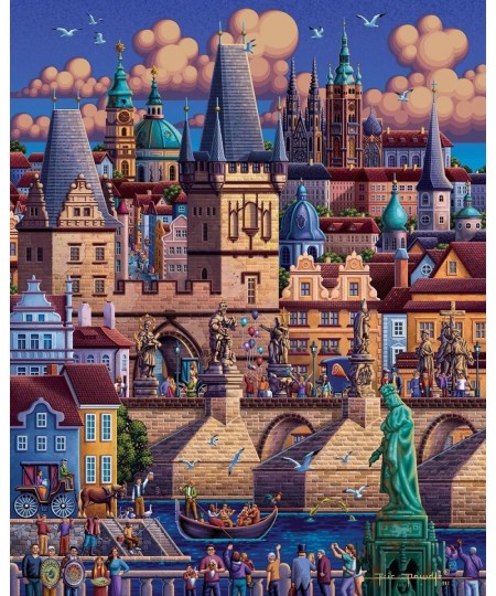 Dowdle Jigsaw Puzzle - Prague - 500 Piece $40.55 - Jigsaw Puzzles