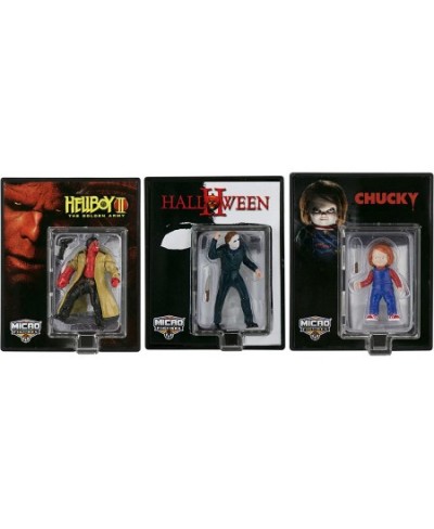 World's Smallest Universal Studios Horror Micro Action Figures 3-Pack (Chucky Michael Myers & Hellboy) (MGHU3pk) $38.10 - Act...