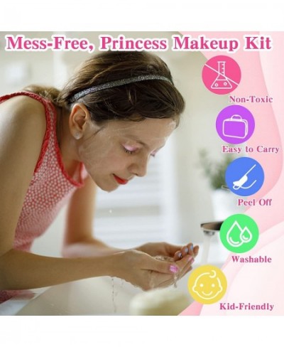 Kids Makeup Kit for Girls-Washable Real Makeup Set Toys for Girls Role Play Non-Toxic 22PCS Princess Makeup Toys for Girl Bir...