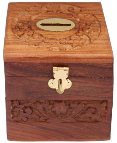 Kinton Handmade Wooden Piggy Bank - Money Bank - Coin Box - Money Box - Gift Items for Kids $79.70 - Kids' Money Banks