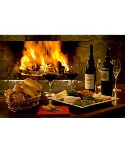 1000-Piece Jigsaw Puzzle Puzzle for Adult Children Red Wine Bread Fireplace Educational Game Family Decoration Puzzle $35.82 ...