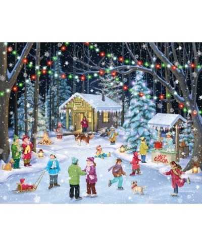 Woodland Skaters Jigsaw Puzzle 1000 Piece $29.86 - Jigsaw Puzzles