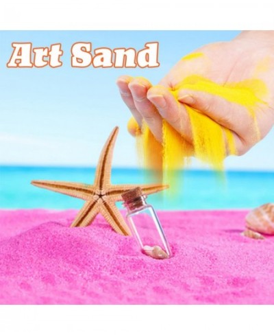 Art Sand 1.24oz DIY Arts and Crafts Kit 36 Colored Sand Kit Scenic Sand for Kids DIY Sand Painting Wedding Decoration Sand Bo...