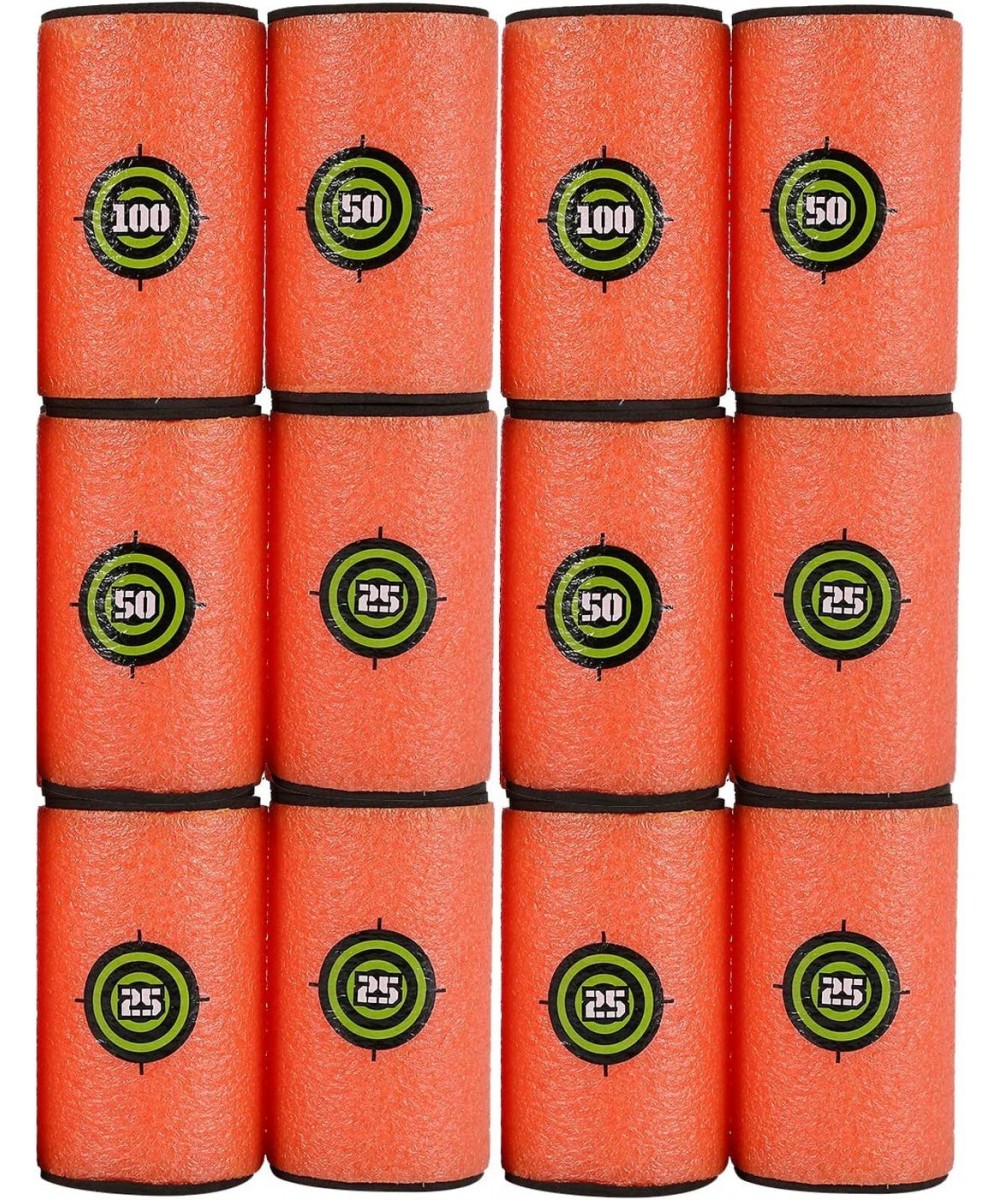 Large Size 12 Pcs Foam Can Target Compatible for Nerf Elite Series Blasters & Target Games $25.33 - Toy Foam Blasters & Guns