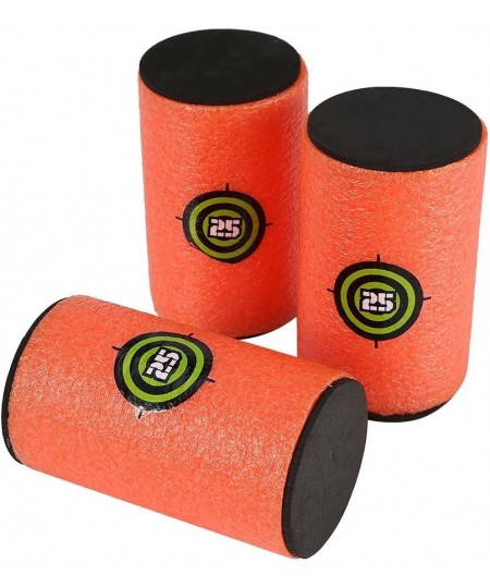 Large Size 12 Pcs Foam Can Target Compatible for Nerf Elite Series Blasters & Target Games $25.33 - Toy Foam Blasters & Guns