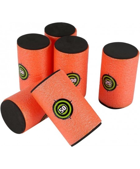 Large Size 12 Pcs Foam Can Target Compatible for Nerf Elite Series Blasters & Target Games $25.33 - Toy Foam Blasters & Guns