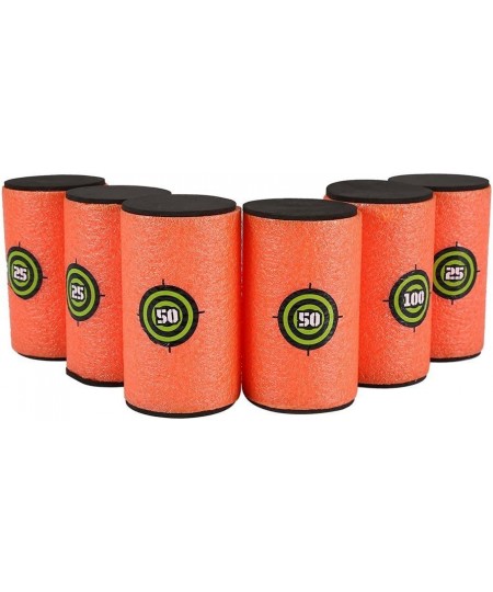 Large Size 12 Pcs Foam Can Target Compatible for Nerf Elite Series Blasters & Target Games $25.33 - Toy Foam Blasters & Guns