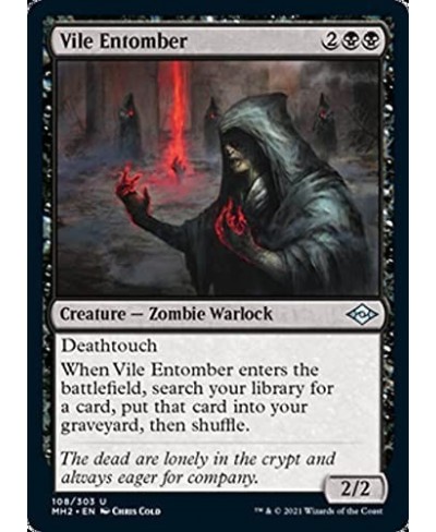 Magic: the Gathering - Vile Entomber (108) - Modern Horizons 2 $10.55 - Trading Cards & Accessories