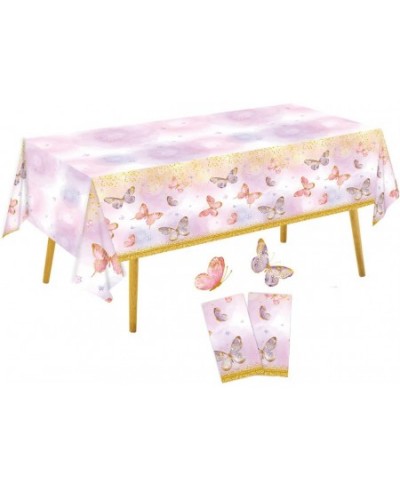 108x54 inch Beautiful Butterfly Theme Disposable PE Party Tablecloth (2 Pieces) $17.59 - Kids' Party Tablecovers