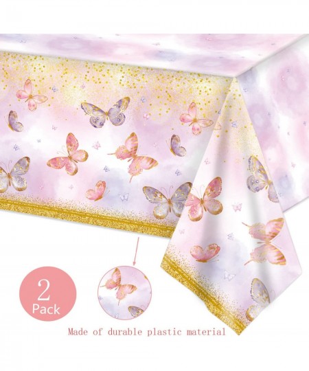 108x54 inch Beautiful Butterfly Theme Disposable PE Party Tablecloth (2 Pieces) $17.59 - Kids' Party Tablecovers