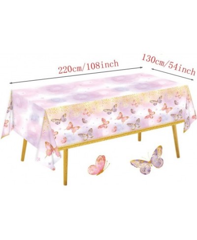 108x54 inch Beautiful Butterfly Theme Disposable PE Party Tablecloth (2 Pieces) $17.59 - Kids' Party Tablecovers