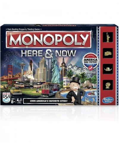 Monopoly Here and Now US Edition Board Game $71.74 - Board Games